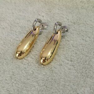 Bottega Veneta Sterling Silver Butterfly Clasp Earrings